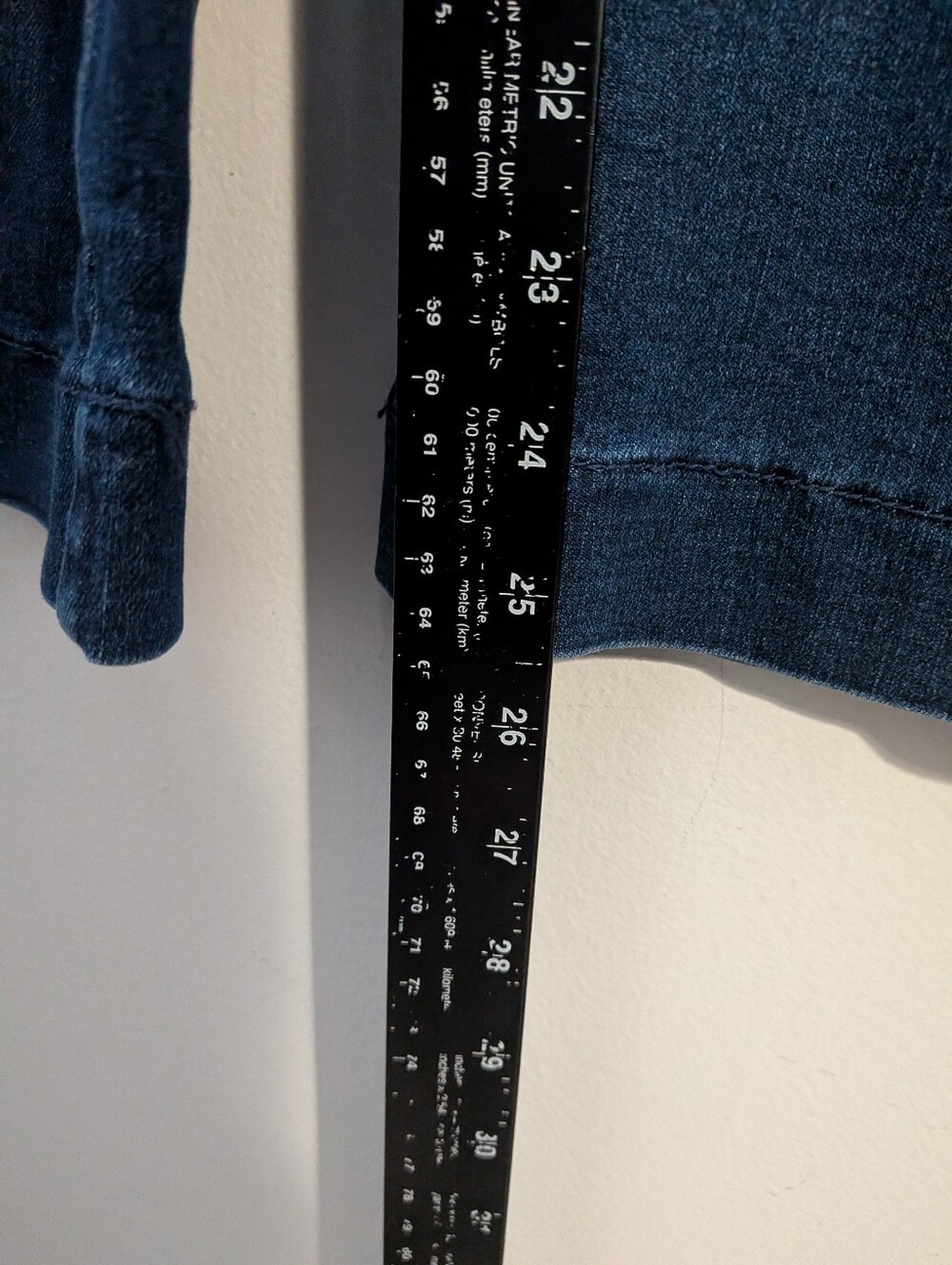 Democracy Wide Leg Jeans Ab Technology dark Wash Sz 16 - Picture 4 of 6